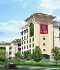 Comfort Suites - View from North